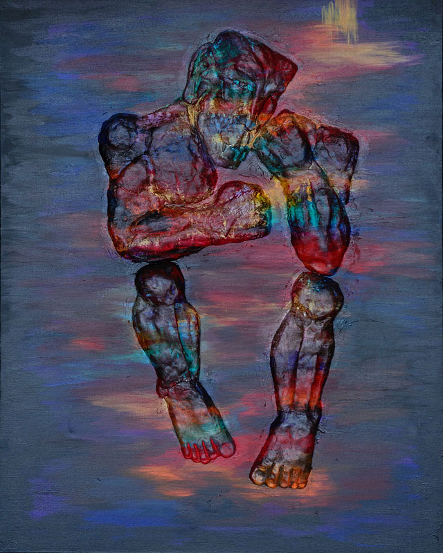 640x800 Painting - Minotaur Painting