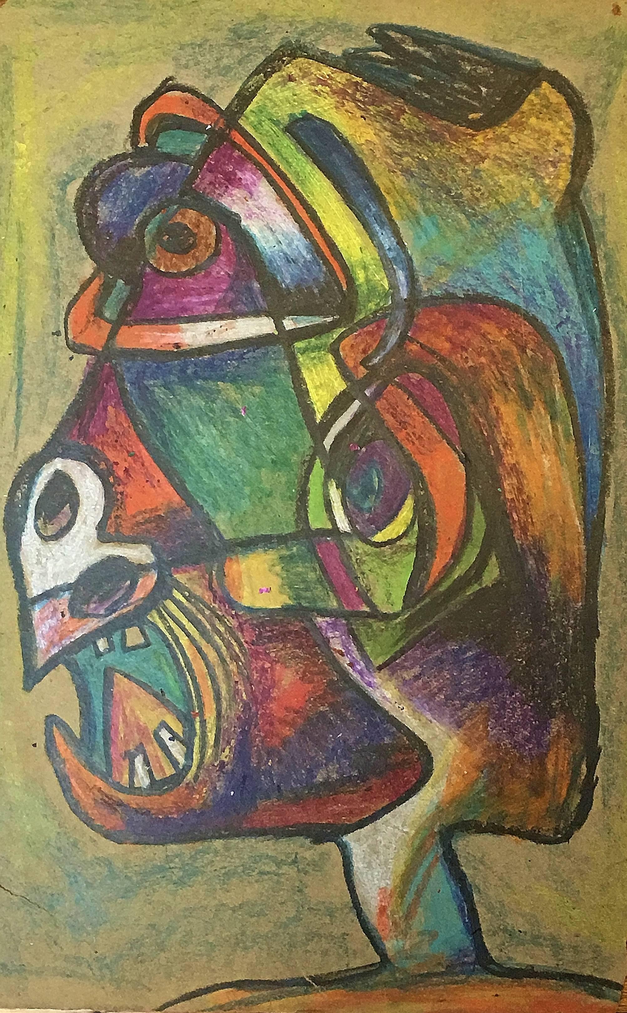 2003x3236 Rolph Scarlett - Minotaur Painting