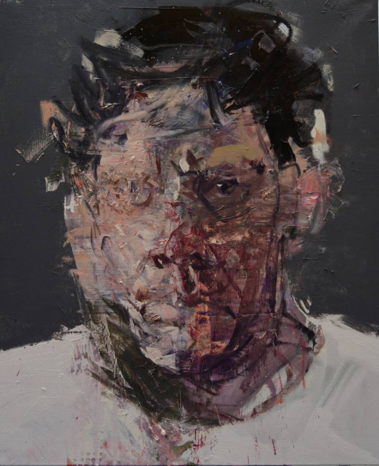 770x947 Saatchi Art Minotaur Painting By Christos Tsimaris - Minotaur Painting