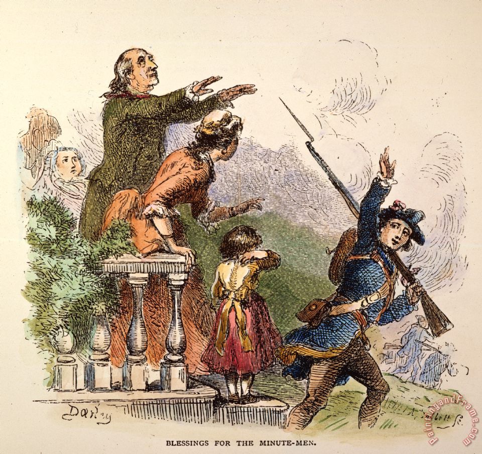 960x904 Others Minuteman Blessing, 1776 Painting - Minuteman Painting