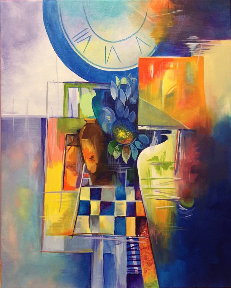 770x961 Saatchi Art Waiting For A Miracle Painting By Tatiana Bendera - Miracle Painting