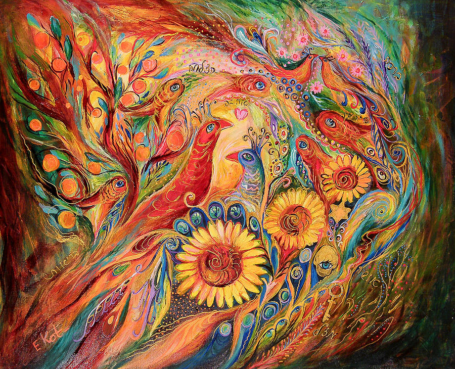 900x730 The Evidence Of Miracle Painting By Elena Kotliarker - Miracle Painting