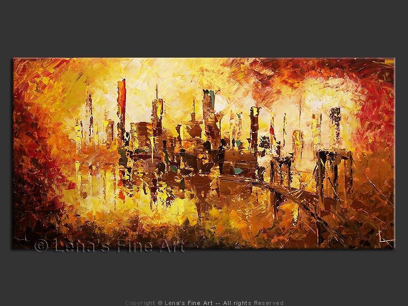 800x600 Gotham Mirage Art By Lena - Mirage Painting