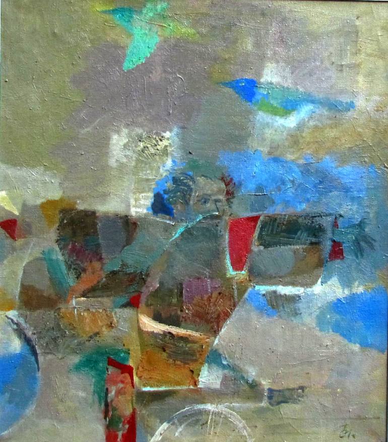 770x876 Saatchi Art Mirage Painting By Teimuraz Gagnidze - Mirage Painting