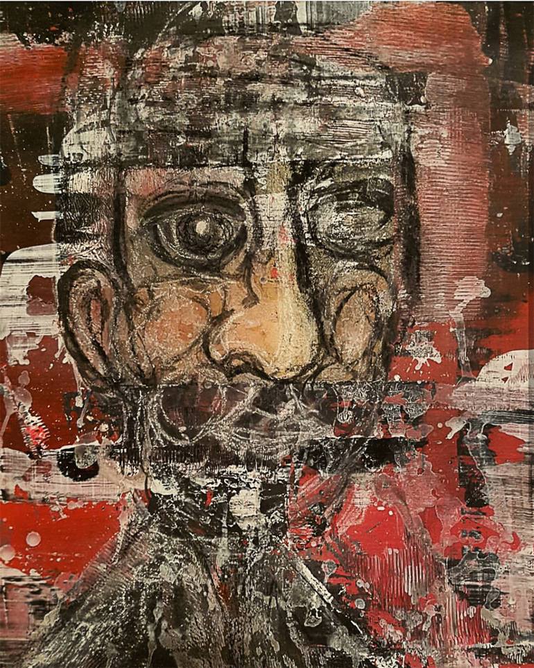 770x963 Saatchi Art Misery Painting By Daniel Horne - Misery Painting