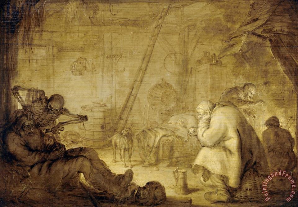 960x668 Adriaen Pietersz. Van De Venne The End Of Misery Painting - Misery Painting