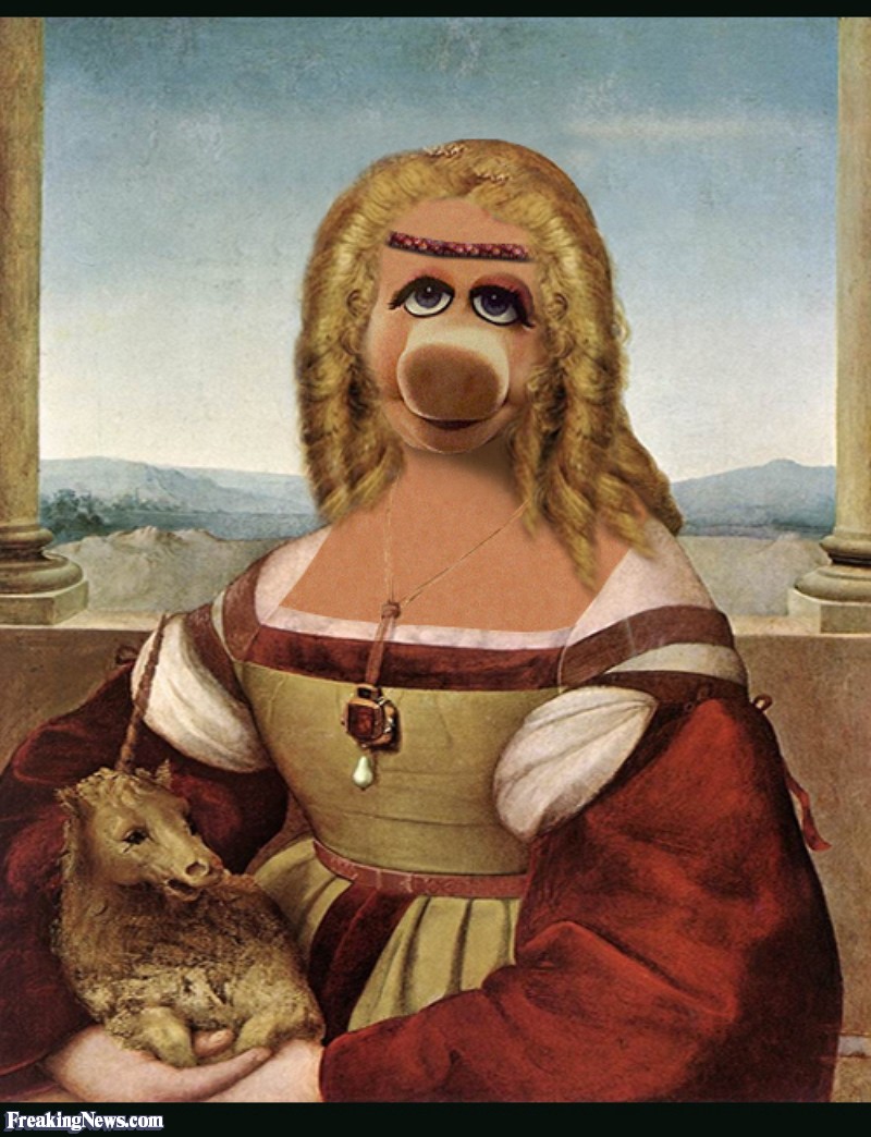 800x1044 Miss Piggy Painting Pictures - Miss Piggy Painting