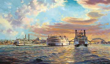 360x211 Michael Blaser Mississippi River - Mississippi Painting