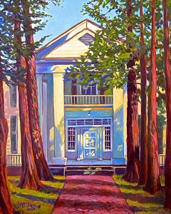 240x300 University Of Southern Mississippi Paintings Fine Art America - Mississippi Painting