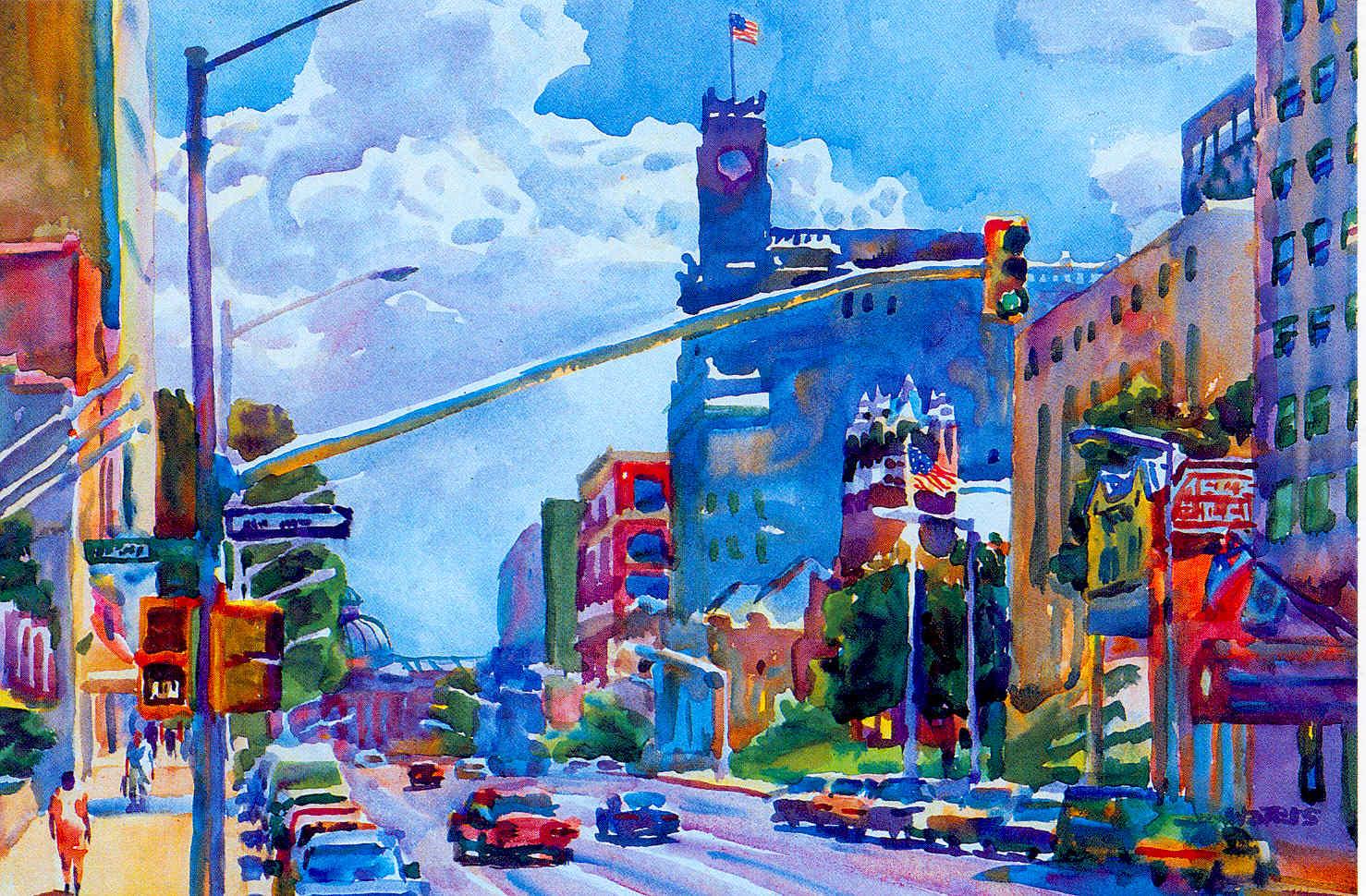 1478x970 Wyatt Waters, Another Coat Of Paint An Artist's View Of Jackson - Mississippi Painting