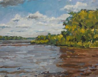 340x270 Image Result For Mississippi River Paintings Memphis Art - Mississippi River Painting