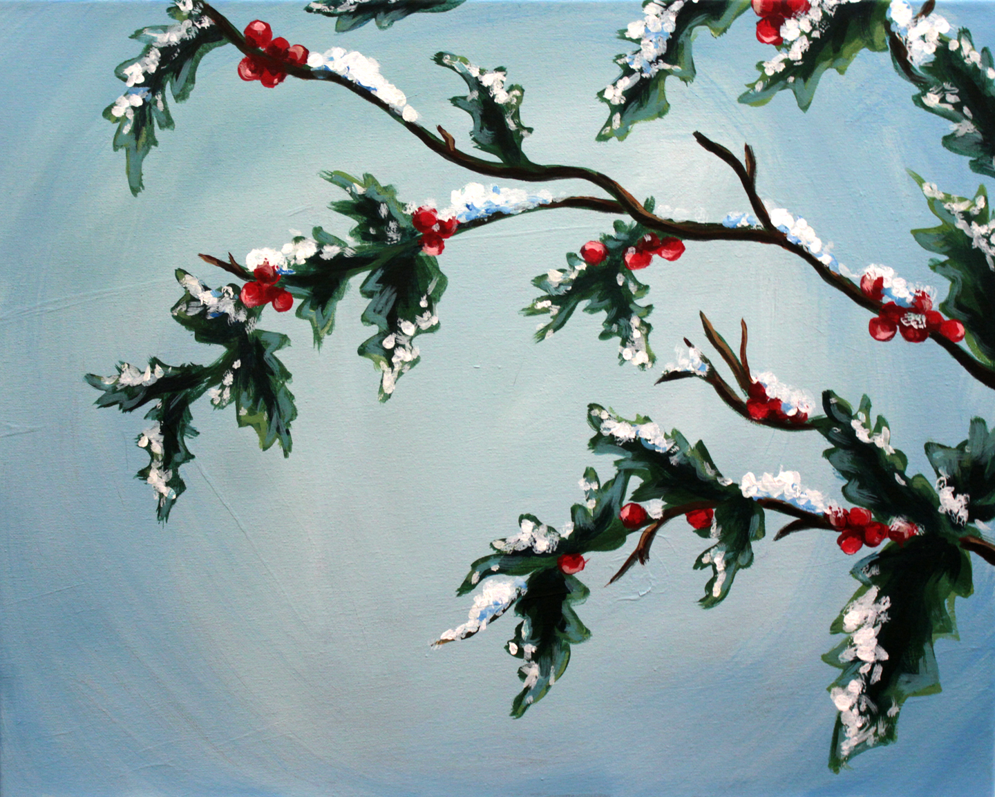 1440x1154 Event Registration Purple Easel - Mistletoe Painting