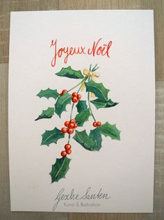 236x316 Mistletoe Art Print Mistletoe Watercolor Print Mistletoe - Mistletoe Painting