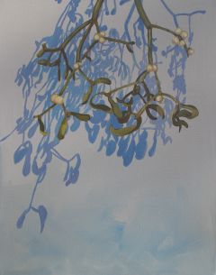 240x305 Paintings From Czech Artist For Sale - Mistletoe Painting