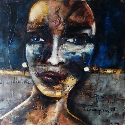 400x400 Mixed Media Painting - Mixed Media Painting