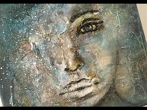 480x360 Speed Painting - Mixed Media Painting
