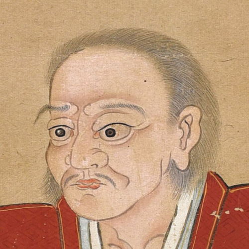 500x500 Miyamoto Musashi Portrait - Miyamoto Musashi Painting