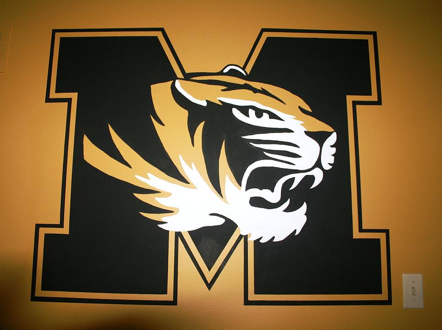900x672 Mizzou Mural Painting By Melissa Wiater Chaney - Mizzou Painting