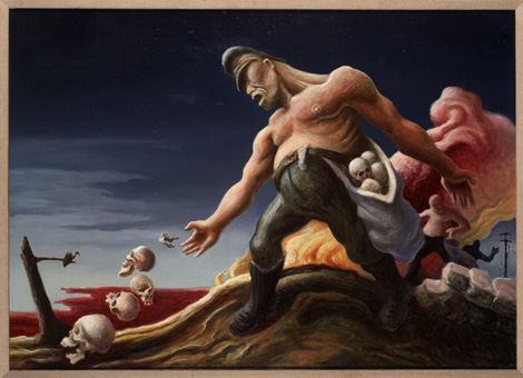 470x340 Tumultuous Year Of 1942 Depicted By Revered 20th Century Missouri - Mizzou Painting