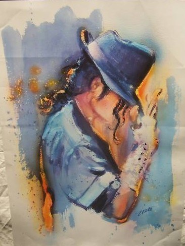 366x488 Mjj 777 Interview With Michael's Personal Artist Nate Giorgio - Mj Painting