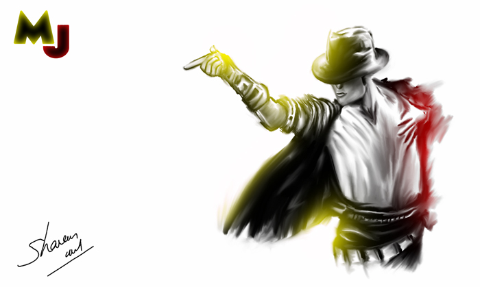 700x419 Mj Digital Painting By Sharanart - Mj Painting