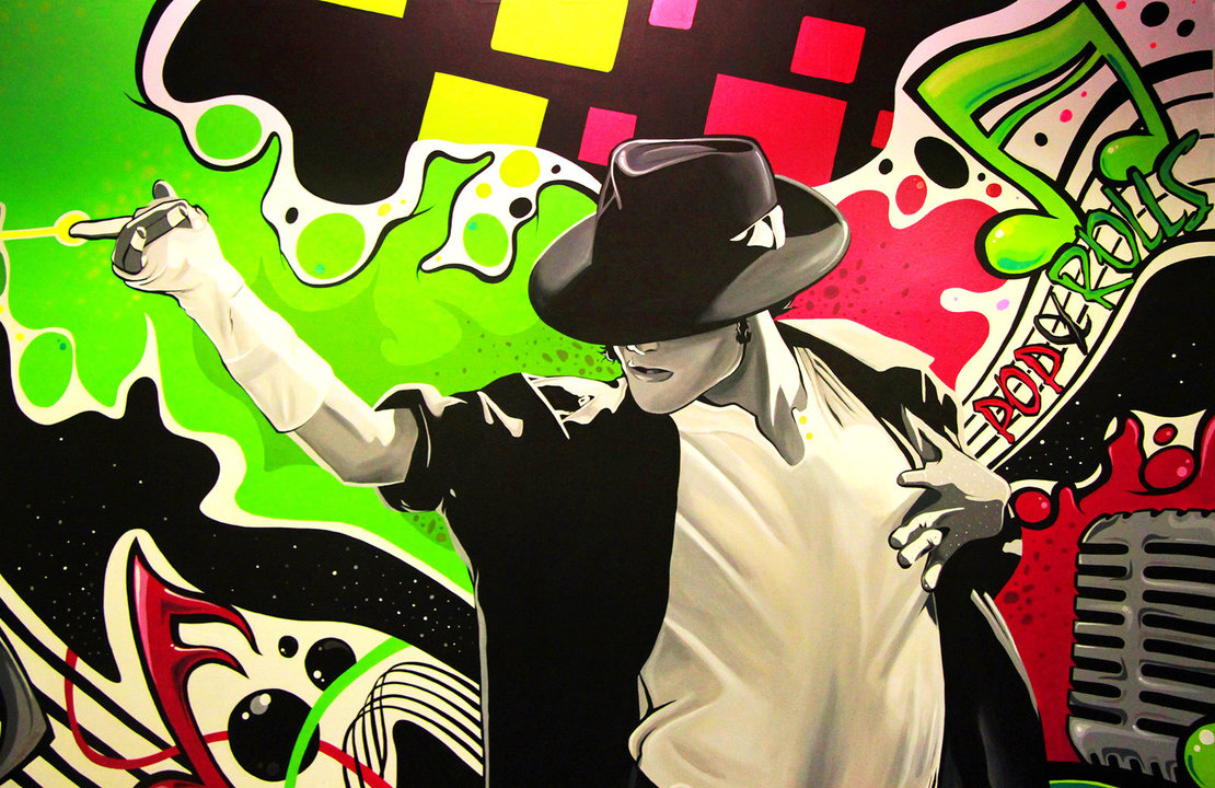 1110x720 Mj Painting By Nicolomotoro - Mj Painting