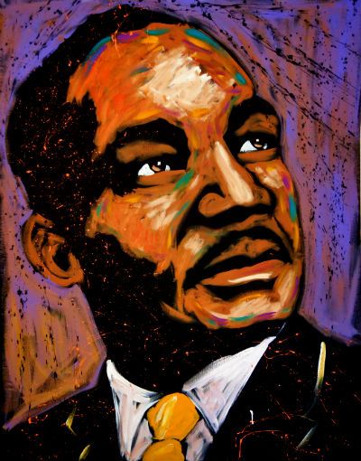 Mlk Painting at PaintingValley.com | Explore collection of Mlk Painting