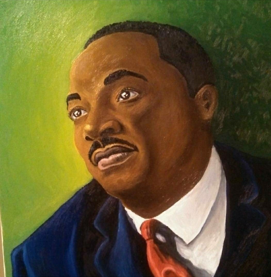 1051x1075 Mlk Painting E And K - Mlk Painting