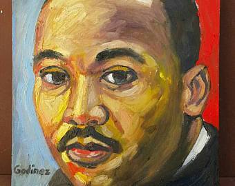 340x270 Mlk Painting Etsy - Mlk Painting
