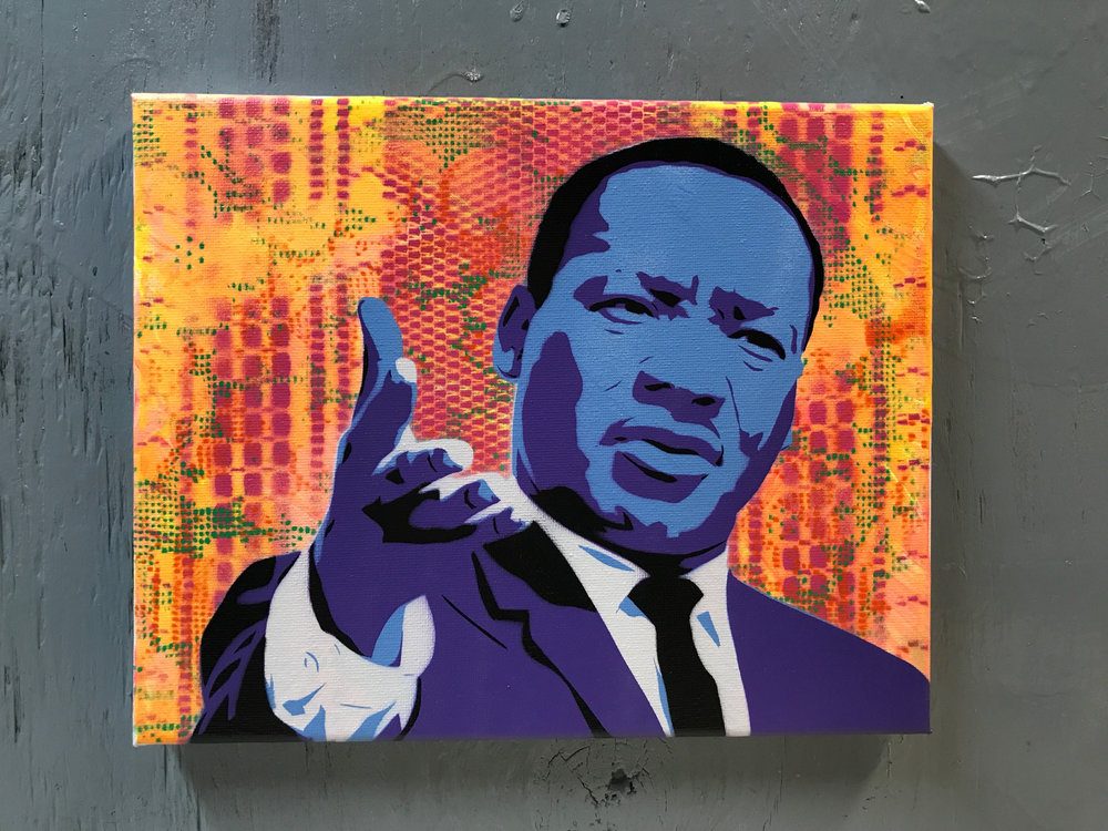 1000x750 Love Tl Hayden - Mlk Painting