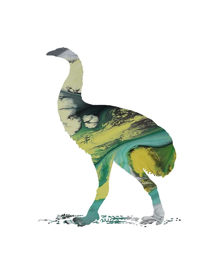 720x900 Moa Painting By Steph J Marten - Moa Painting