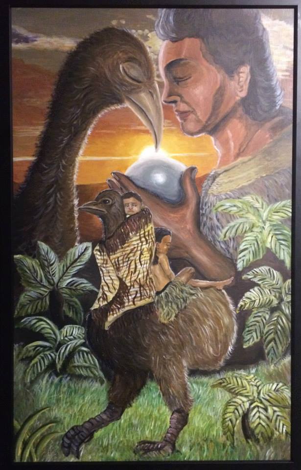 615x960 Students' Moa Art Collection Adorn The Museum Walls Whs - Moa Painting