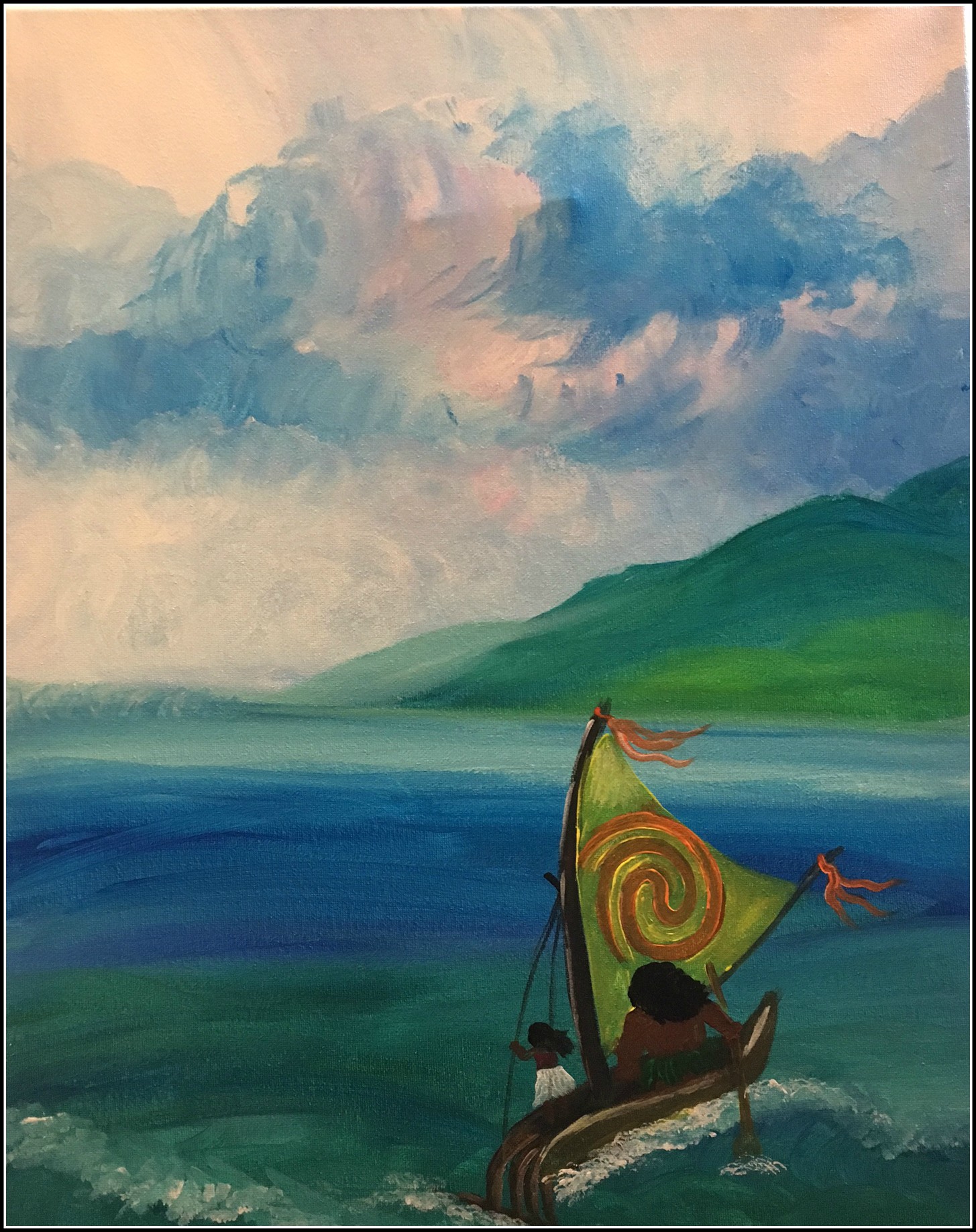 1455x1836 Moana - Moana Painting