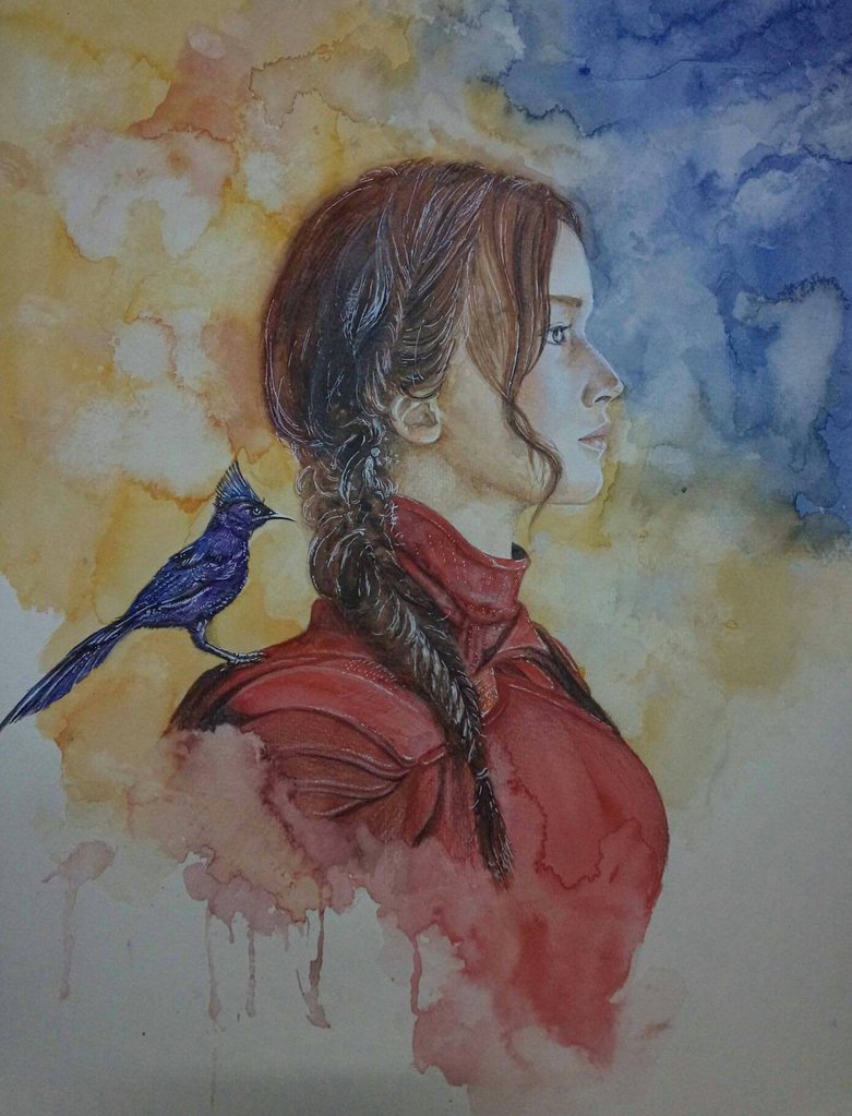 781x1023 Mockingjay By Drshameless - Mockingjay Painting