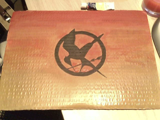 640x480 Mockingjay Painting By Xsahar - Mockingjay Painting
