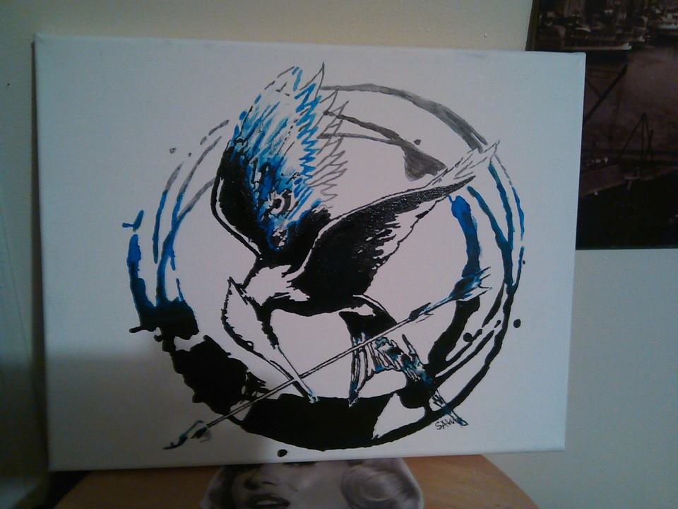 960x720 The Mockingjay Painting. - Mockingjay Painting