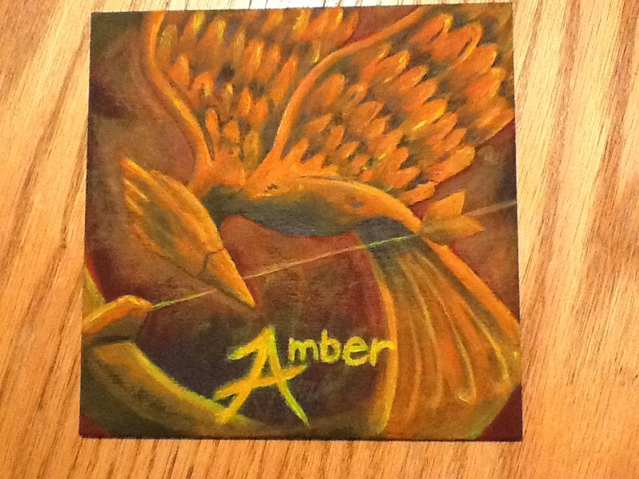 900x675 Mockingjay Painted Gift By Narutard45671 - Mockingjay Painting