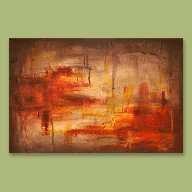 650x650 Andy Hahn Portfolio Of Modern Abstract Paintings And Metal Wall - Modern Abstract Painting