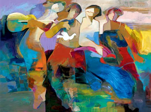 526x390 Modern Art - Modern Art Painting Pictures