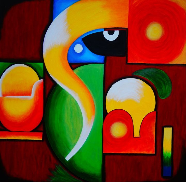 720x704 25 Beautiful Paintings Of Lord Ganesha Ganesha - Modern Art Painting Pictures