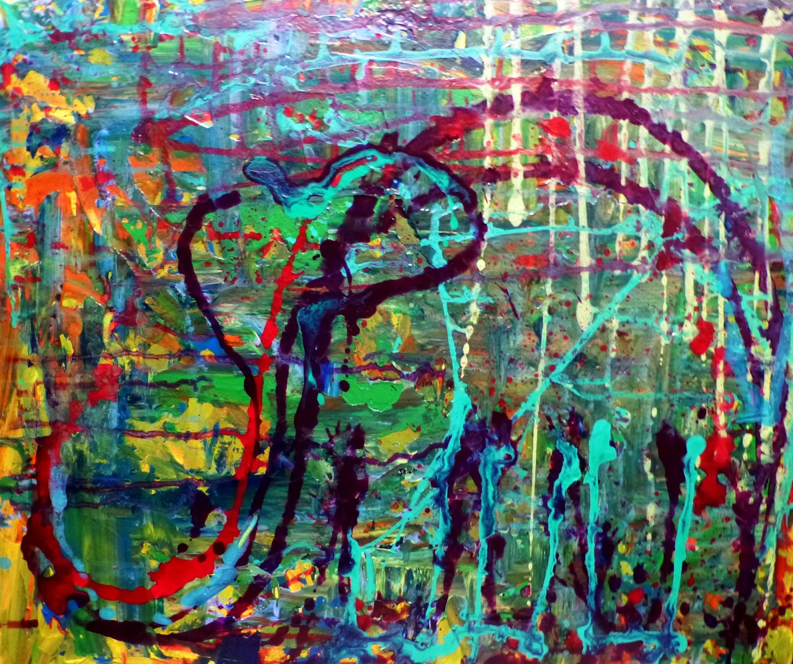 1600x1339 Monkeys Can'T Own Selfies But What About Paintings The Daily Dot - Modern Elephant Painting