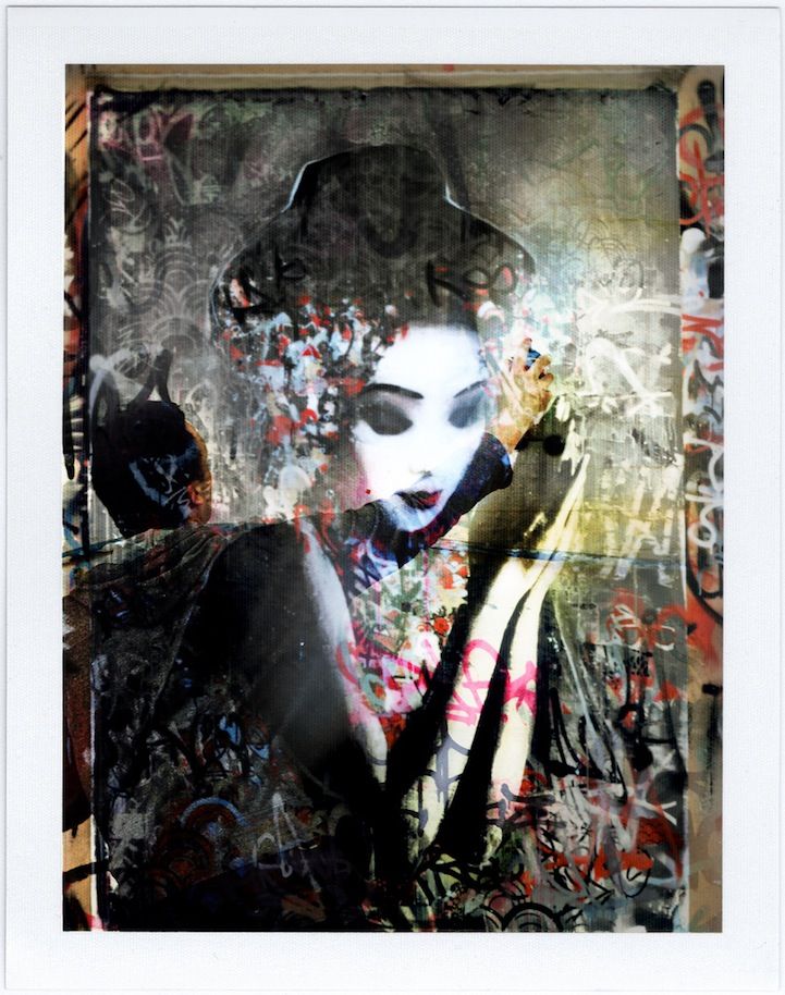 721x914 Geisha Girl Reinterpreted Through Modern Art Geisha - Modern Geisha Painting