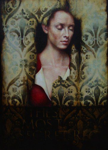 361x500 Pam Hawkes, Secret Regions Modern Gothic Artist - Modern Gothic Painting