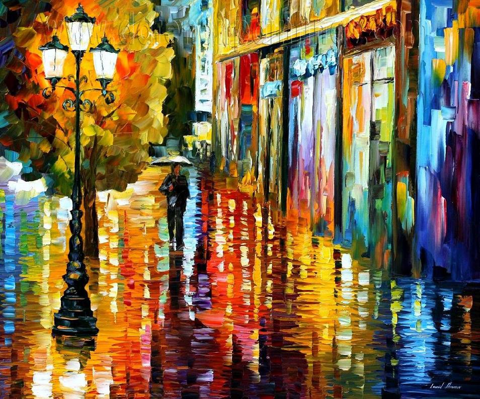 954x793 Modern Impressionism Palette Knife Oil Painting Kp126 [Kp126 - Modern Impressionism Palette Knife Oil Painting