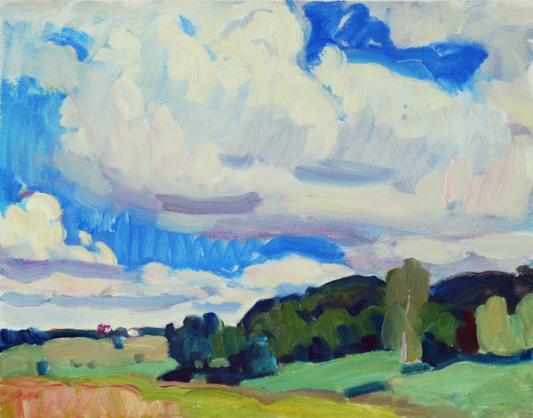 600x470 Lena Kurovska. Contemporary Impressionist Painter. Landscapes - Modern Impressionist Painting