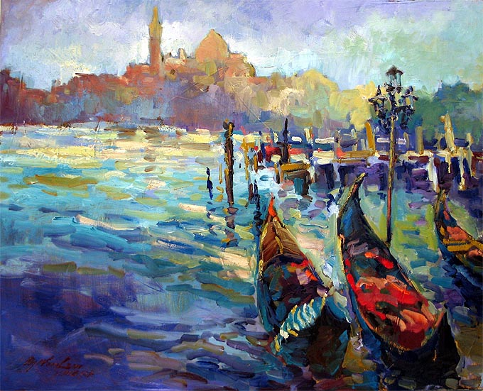 680x551 Singapore Modern Impressionist Oil Paintings Art Gallery - Modern Impressionist Painting