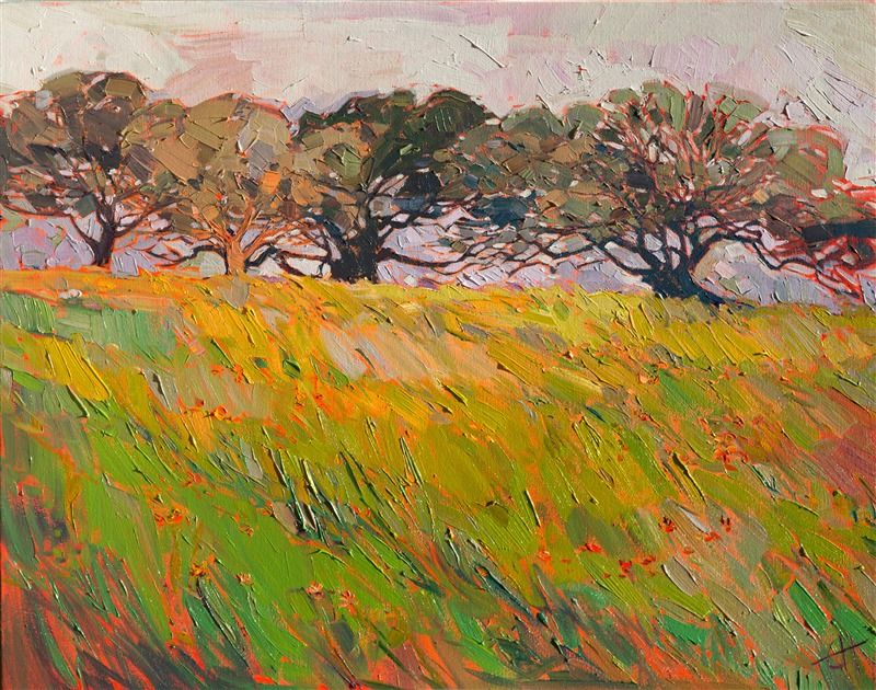 800x630 Wild Oak, Modern Impressionism Oil Painting By Landscape Artist - Modern Impressionist Painting