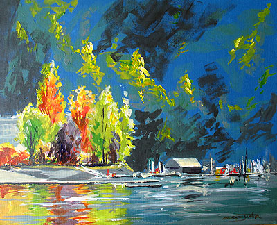 400x324 Andrew Jaster - Modern Impressionist Painting