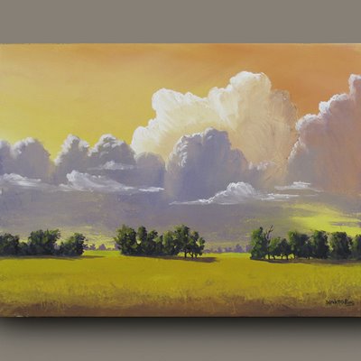 400x400 Steps For Creating Modern Acrylic Landscapes Painting - Modern Landscape Painting