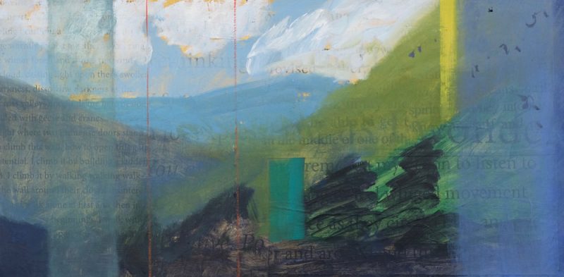 800x393 Abstract Landscape Paintings - Modern Landscape Painting